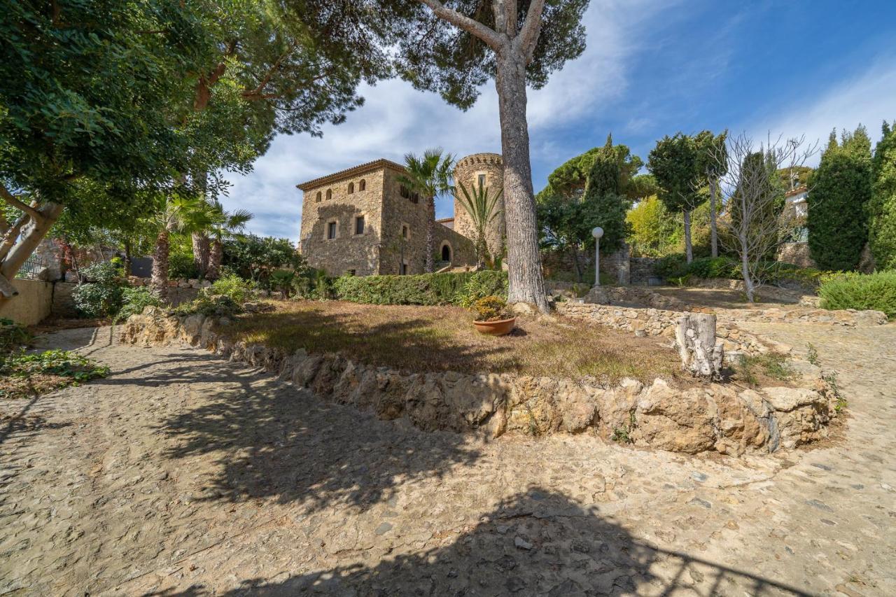 Vila Castillo Can Xirau, Propiedad Exclusiva Con Piscina & Aircon Santa Susanna Exteriér fotografie